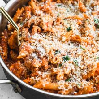Chicken Parmesan Pasta