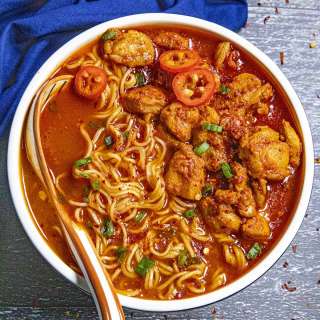 Homemade Buldak Ramen Noodles Recipe