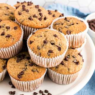 Chocolate Chip Banana Muffins