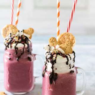 Vanilla Beet Freakshake {Healthy Treats for Kids}