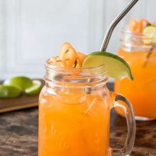 Carrot Moscow Mule Cocktail