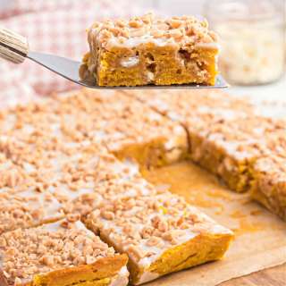 Pumpkin Blondies