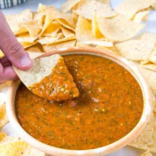 Roasted Mango-Habanero Salsa recipe