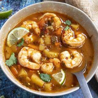 Caldo de Camaron (Mexican Shrimp Soup Recipe)