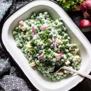 Creamy Herb Pea Salad