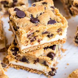 Chocolate Chip Cheesecake Bars