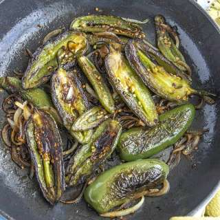 Chiles Toreados Recipe: Mexican Blistered Peppers