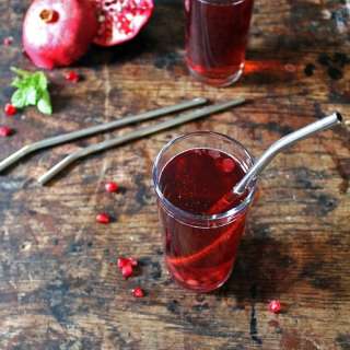 Cranberry Pomegranate Cosmopolitan Cocktail