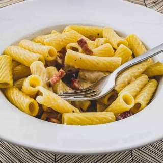 Pasta Alla Gricia (Pasta with Guanciale & Pecorino Romano)