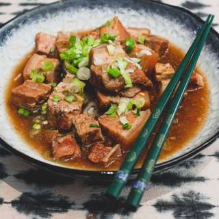 Chinese Braised Pork Belly - Hong Shao Rou (Instant Pot Style)