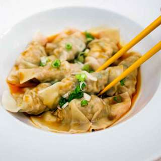 Chinese Chilli Oil Dumplings
