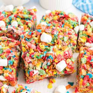 Fruity Pebble Krispie Treats Recipe