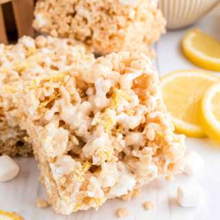 Lemon Rice Krispie Treats Recipe