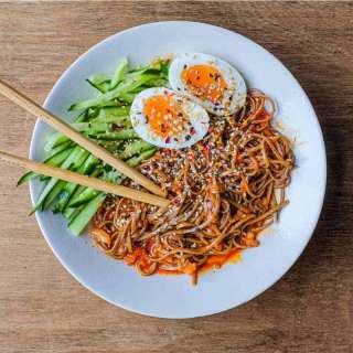 Bibim Guksu (Korean Spicy Cold Noodles)