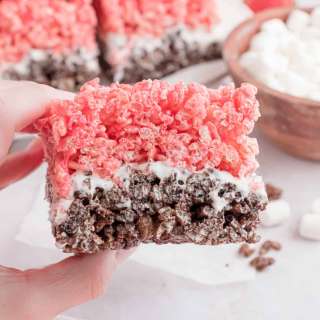 Neapolitan Krispie Treats