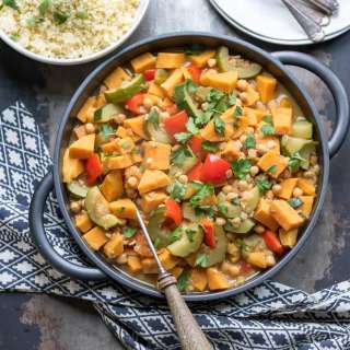 Easy Vegan Vegetable Tagine