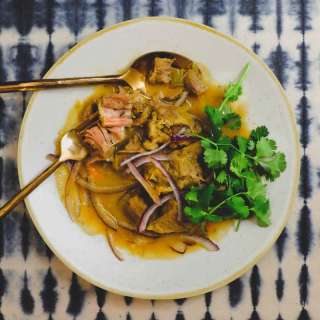 Filipino Pork & Vegetable Adobo