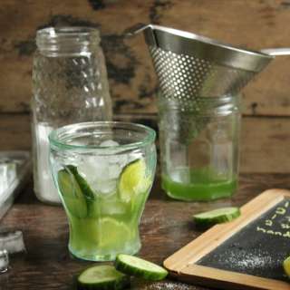 Cucumber Caipirinha Cocktail
