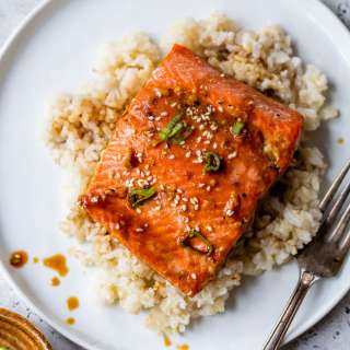 Baked Teriyaki Salmon
