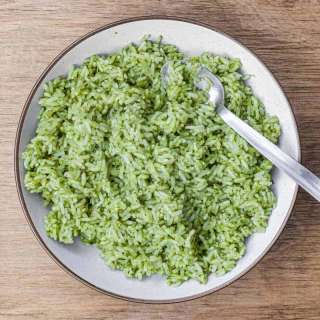 Mexican Cilantro Rice (Green Rice)