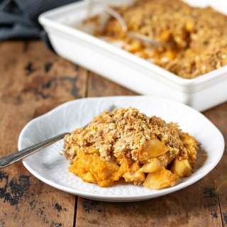 Apple and Pumpkin Crumble