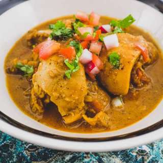 Indian Black Pepper Chicken Curry