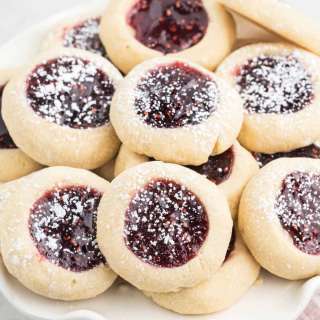 Raspberry Jam Thumbprint Cookies Recipe