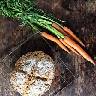 Cinnamon Carrot Soda Bread