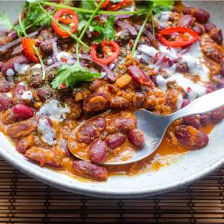 Rajma Chawal (Kidney Bean Curry)