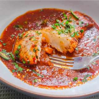 Chraime Sauce with Fish