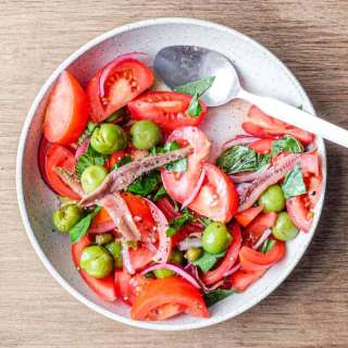 Aeolian Salad (Sicilian Tomato Salad)
