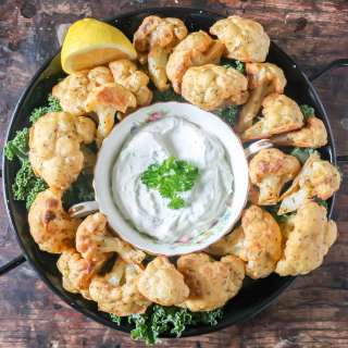 Baked Cauliflower Wings