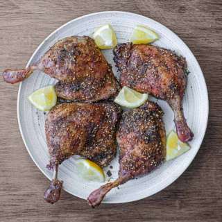 Roast Duck with Zaatar