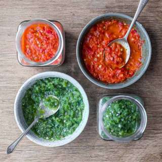 Shatta Sauce (Middle Eastern Chilli Sauce)