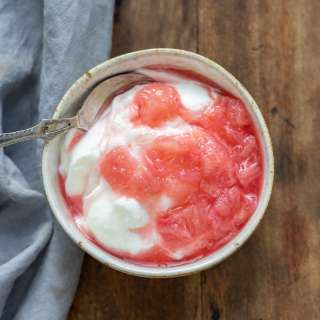 Easy Rhubarb Compote