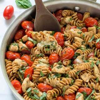 Caprese Chicken Pasta