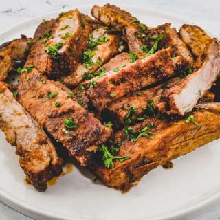 Spanish Pork Ribs with Sherry & Garlic