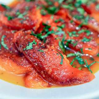 Spanish Roasted Red Pepper Salad