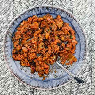 Spanish Eggplant Salad