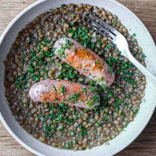 Italian Sausage and Lentils