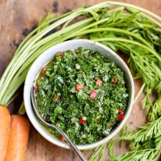 Carrot Top Chimichurri