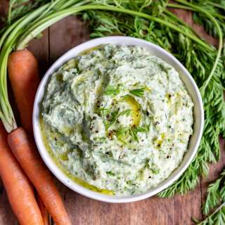 Carrot Top White Bean Dip