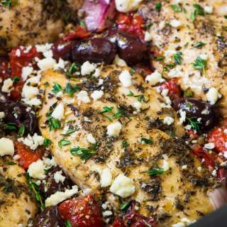Slow Cooker Greek Chicken