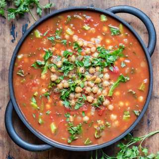 Moroccan Chickpea Soup