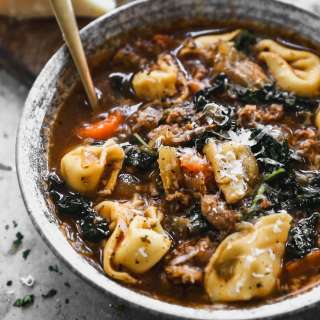 Sausage Tortellini Soup