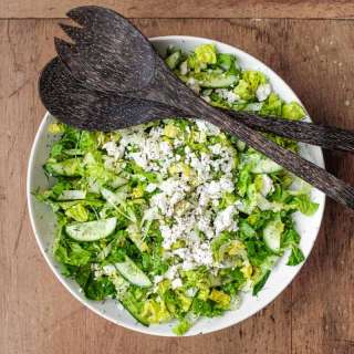 Maroulosalata (Greek Lettuce Salad)