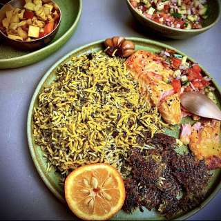 Sabzi Polo ba Mahi