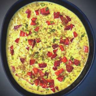 Sholeh Zard Overnight Oats