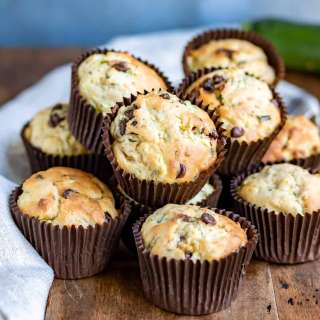 Chocolate Chip Zucchini Muffins