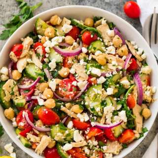 Chickpea Tuna Salad